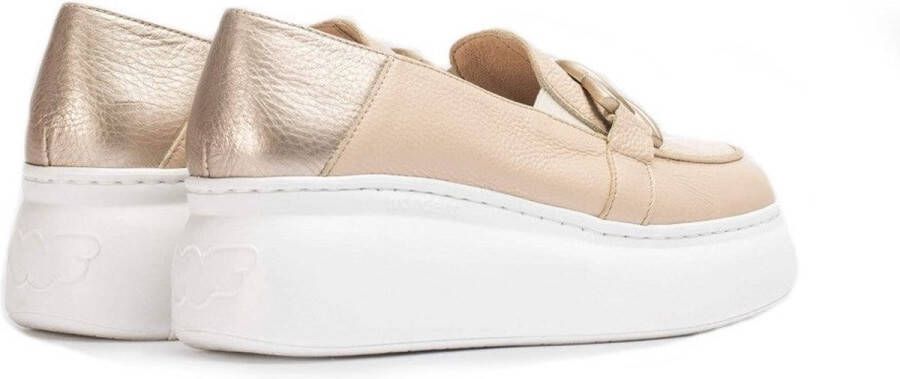 Wonders Begin dames moccasin beige