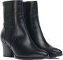 Wonders Klassieke Western Stijl Enkellaars Black Dames - Thumbnail 5