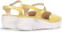 Wonders D-8272 dames sandaal geel - Thumbnail 4