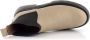 Wonders Zwarte en beige enkellaars met elastische sluiting Beige Dames - Thumbnail 15