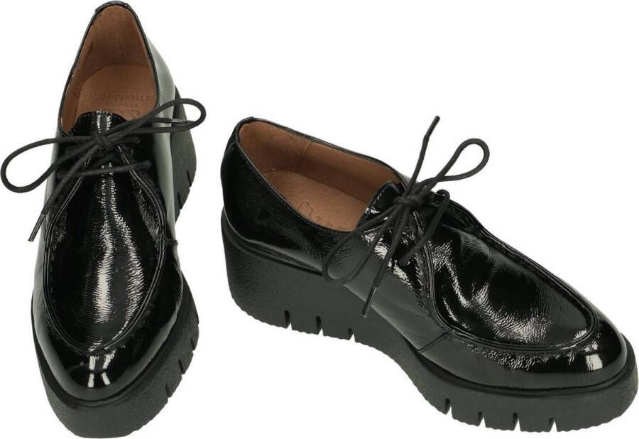 Wonders -Dames zwart lage gesloten schoenen