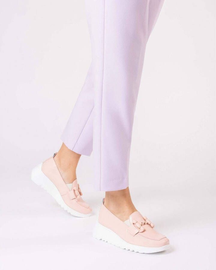 Wonders Dance dames moccasin roze