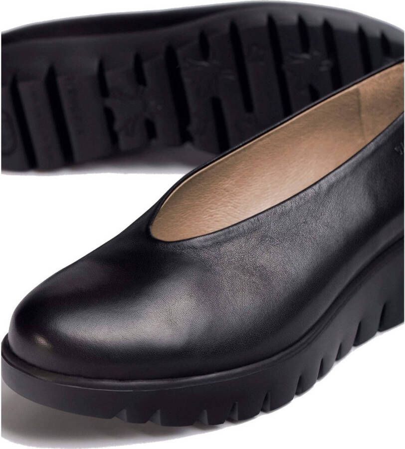 Wonders Fly dames instapper zwart