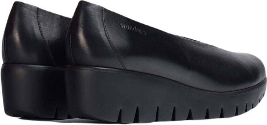 Wonders Fly dames instapper zwart