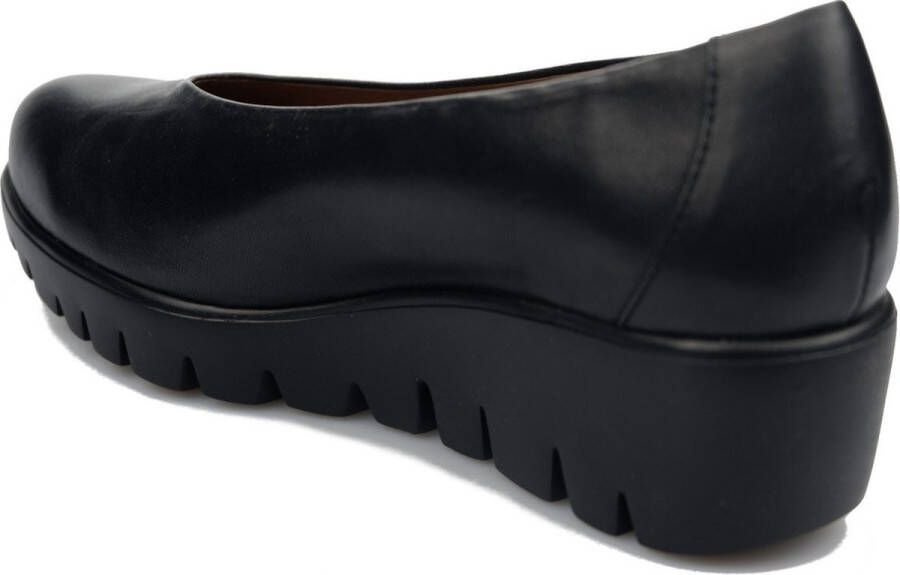 Wonders Fly dames instapper zwart