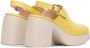 Wonders Leren sandaal met verstelbare gesp Yellow Dames - Thumbnail 4