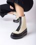 Wonders Botín Livia crema Color: Negro Beige Dames - Thumbnail 2