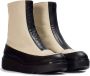 Wonders Botín Livia crema Color: Negro Beige Dames - Thumbnail 3