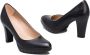 Wonders Flexibele leren pump voor vrouwen Black Dames - Thumbnail 4