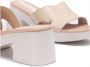 Wonders Leren sandaal met pastelprint Beige Dames - Thumbnail 3