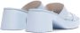 Wonders Leren sandalen met pastelprint Blue Dames - Thumbnail 5