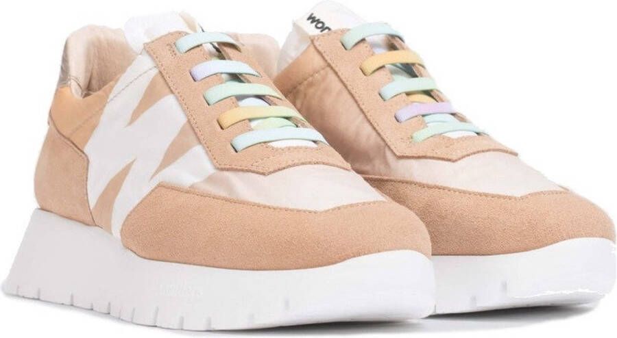 Wonders Odisei dames sneaker beige