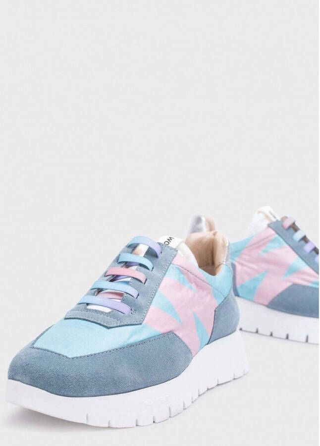 Wonders Odisei Dames Sneaker met MemoryGel Binnenzool Blauw Dames - Foto 9