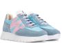 Wonders Odisei Dames Sneaker met MemoryGel Binnenzool Blauw Dames - Thumbnail 10