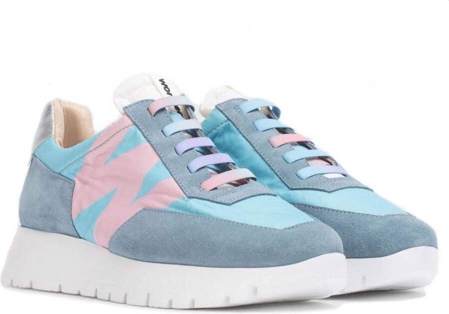 Wonders Odisei dames sneaker blauw