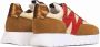 Wonders Odisei Dames Sneaker met Fris Logo Detail Brown Dames - Thumbnail 3