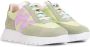 Wonders Odisei dames sneaker groen - Thumbnail 2