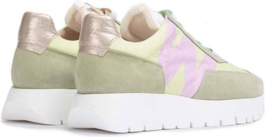 Wonders Odisei dames sneaker groen - Foto 3