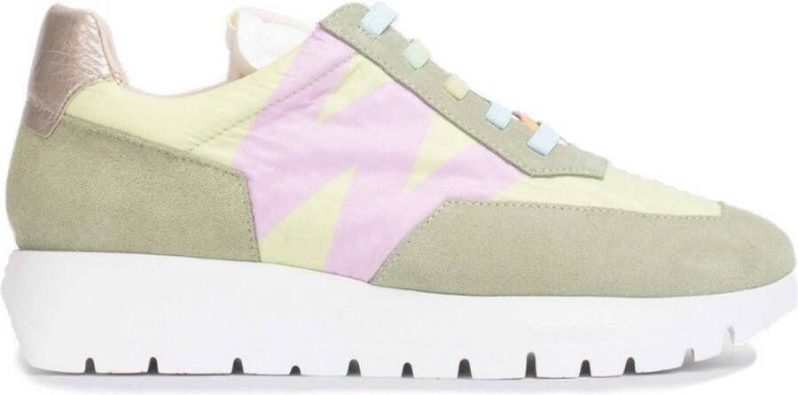 Wonders Odisei dames sneaker groen