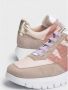 Wonders Odisei Dames Sneaker met MemoryGel Binnenzool Beige Dames - Thumbnail 8