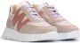 Wonders Odisei Dames Sneaker met MemoryGel Binnenzool Beige Dames - Thumbnail 9