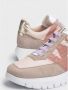 Wonders Odisei dames sneaker Taupe - Thumbnail 3