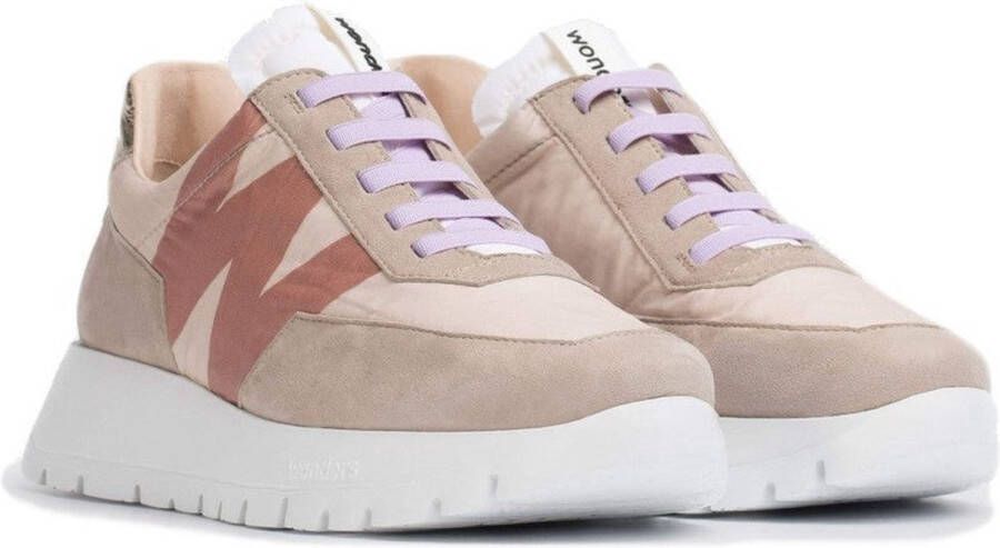 Wonders Odisei dames sneaker Taupe