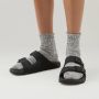 Woolrich Zwarte Gesp Leren Sandalen Black Dames - Thumbnail 7