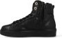 Woolrich Low-Top Sneakers Dames Classic Court Mid Women Nappa in zwart - Thumbnail 4