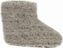 Woolwarmers Dolly Unisex Wollen Sloffen Grijs - Thumbnail 3