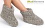 Woolwarmers Unisex Sloffen Creme Wit - Thumbnail 8