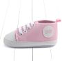 Merkloos Sans marque Baby Schoentjes Pasgeboren Babyschoenen Eerste Baby Schoen 0-12 maanden Zachte Zool Antislip Baby slofjes 12cm - Thumbnail 5