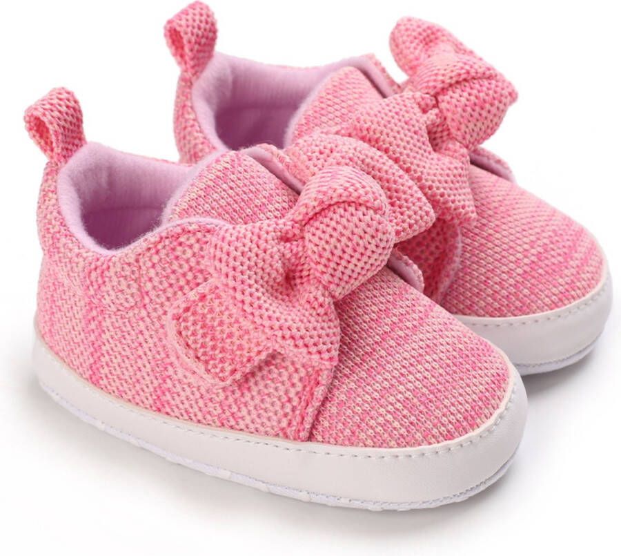 WUNO Babyschoentjes Eerste loopschoentjes PU Leer schoentjes voor Meisjes en Jongens Donkerblauw