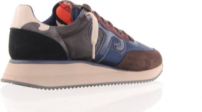Wushu herenrunner M320 bruin blauw