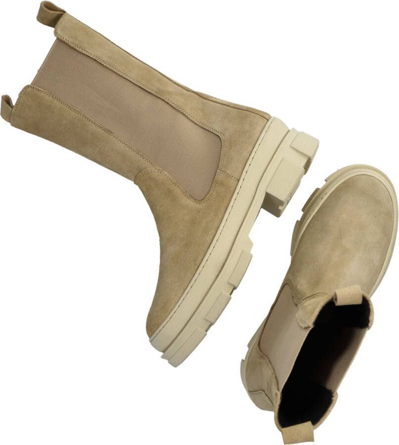 Wysh Anna Chelsea boots Enkellaarsjes Meisjes Beige