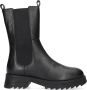 Wysh Billie Chelsea boots Enkellaarsjes Meisjes Zwart - Thumbnail 8