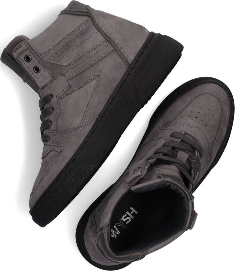 Wysh Lewis Hoge sneakers Jongens Grijs