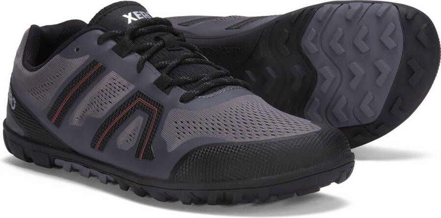 XERO SHOES Mesa Trail II Trailrun Wandelschoen Heren Steel Gray Orange