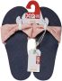 XQ Footwear Meisjes Slippers Teenslippers Roze Stippen zomer - Thumbnail 4