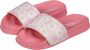 XQ Footwear Slippers Bloemen Roze - Thumbnail 2