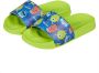 XQ Footwear Slippers Monsters Groen Blauw - Thumbnail 2