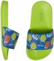 XQ Footwear Slippers Monsters Groen Blauw - Thumbnail 3