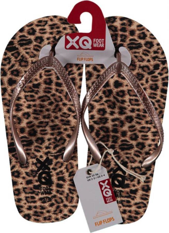 XQ Footwear Slippers Panterprint Multi Color