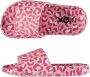 XQ Footwear Slippers Panterprint Roze - Thumbnail 2