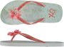 XQ Footwear Slippers Stippen Meisjes Roze wit - Thumbnail 5