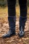 XQ Footwear Regenlaarzen Dames Rubber eva Zwart - Thumbnail 3
