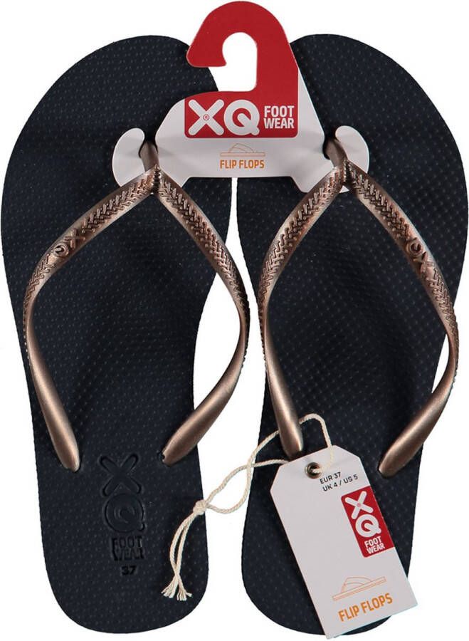 XQ Teenslippers Dames Plain Navy