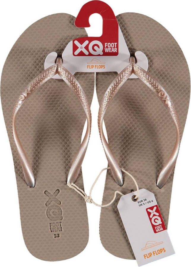 XQ Teenslippers Dames Plain Sand - Foto 3