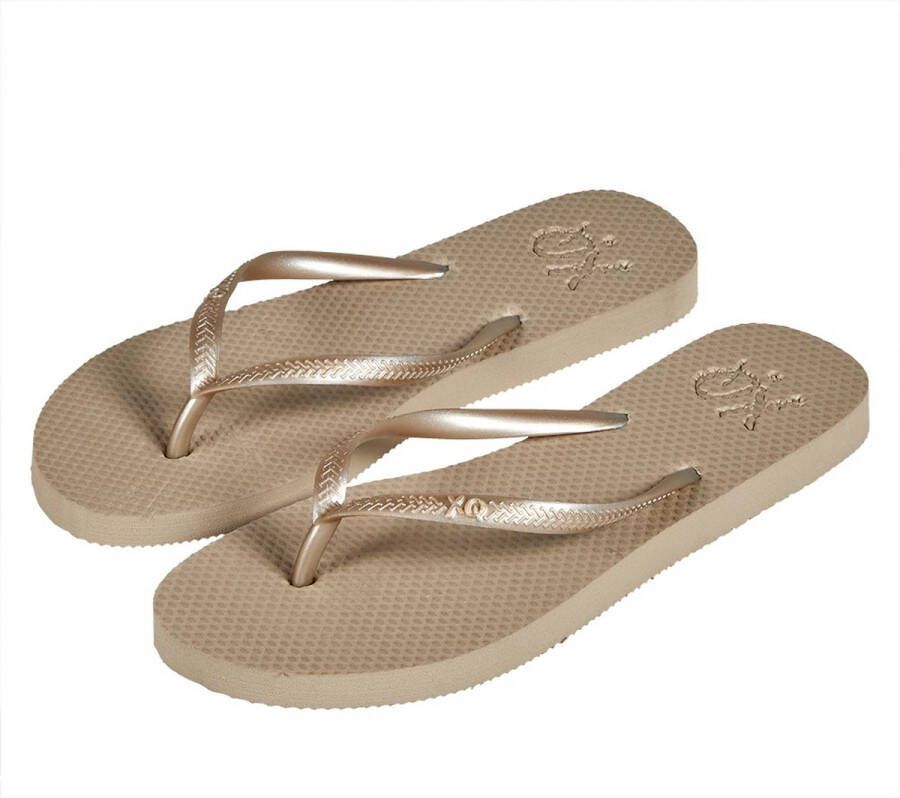 XQ Teenslippers Dames Plain Sand - Foto 4