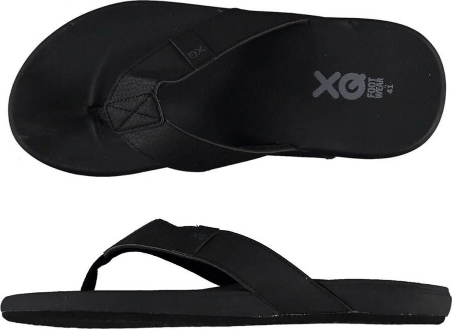 XQ Teenslippers Heren Comfortable Cushion Sole Zwart